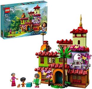 LEGO 43202 Disney Casa Madrigal, Juguete de Construcción, Película Encanto, Mini Muñecas Mirabel, Antonio y Abuela, Regalos Navidad para Niñas y Niños