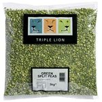 Triple Lion Green Split Peas - 1x3kg