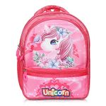 Stylbase Unicorn Kids School Bags for Boys And Girls Printed Cartoon Waterproof Bag | Kids Backpack Ideal for ukg Nursery 1st class Ages 5-7 Years Boys And Girls (14 inches 18L)