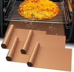 Oven Liners for Bottom of Oven-23.6"x 15.7" Non-Stick Electric Oven Cover for Stovetop,Toaster Oven Drip Liner, Heat Resistant Grill Baking Mat- BPA & PFOA Free Kitchen Accessory to Keep Oven Clean