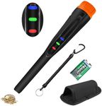 Dmyond Metal Detector Pinpointer, IP66 Waterproof Handheld Pin Pointer Wand with LED Screen, Hight Sensitivity 3 Modes Pinpointing Finder Probeor Gold, Coins, Detecting Accessories for Adults, Kids