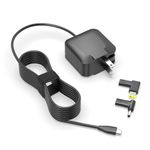 Charger for All Lenovo Laptop, GaN Fast Charger, Ultra Mini (40% Smaller), Foldable, Universal Replacement, 7.5FT Extended Cable, 65W 45W