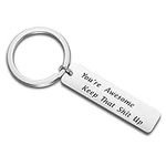 Jstud Inspirational Keychain for Be