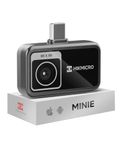HIKMICRO MiniE Thermal Camera Android/iOS, 96×96 IR Resolution, 192×192 SuperIR Thermal Imaging Camera, No Battery, for Phone/Tablet,USB-C Port,Support iPhone 15/16/17 (Excludes Accessories)