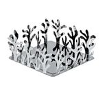 Alessi | Mediterraneo ESI18 - Design Napkin Holder in 18/10 Stainless Steel, Mirror Polished