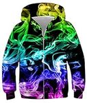 Colorful Smoke Sweatshirts for Teen