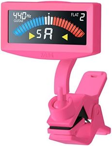 Korg AW4GPI Pitchcrow Clip-On Tuner, Pink