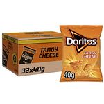 Doritos Tangy Cheese Tortilla Chips, 40g (Case of 32)