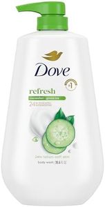 Dove 24hr Lotion Body Wash Refresh Cucumber & Green Tea, 30.6 oz