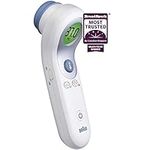 Braun NTF3000CAV1 No Touch + Forehead Thermometer with Colour Coded Display for Infants, Children and Adults, No. 1 Brand Among Pediatricians and Moms