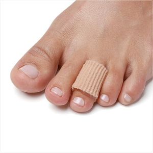 NatraCure Gel Toe Protectors - Reusable Covers for Women and Men, Bandages, Pads, Sleeves for Ingrown Toenails, Corns, Blisters, Plantar Warts - 12 Pack