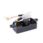 Ruimou AVR Voltage Regulator Replacement for 1-3KW Generator 250V 220UF Rectangular Plastic case Regulator