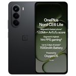 OnePlus Nord CE6 Lite | 8GB+128GB | Hyper Black | Segment's Fastest Dimensity 7400 Apex Processor | 7000mAh Battery | Segment's Highest 144Hz Refresh Rate | 50MP Main Camera, 4K Video Recording
