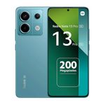 Xiaomi REDMI Note 13 Pro 5G 8/256 Ocean Teal, Ecran de 6.67'', Smartphone Débloqué, Batterie mAh 5100, Mémoire ROM 256 GO,RAM 8 GO, Android 13, Snapdragon 7s Gen 2, Gravé 4nm, 8-Coeurs Jusqu’à 2,4GHz