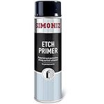 Simoniz Etch Primer Spray Paint, Car Primer Spray Paint For Polished Metal Surfaces, Perfect Pre-Treatment For Colour Coats, Smooth Spray Primer With Rust Protection, Primer, 500ml