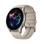 Amazfit GTR 3 in Grey Smartwatch for Android Phone iPhone with Alexa, GPS Fitness Tracker with 150 Sports Modes, 21-Day Battery Life, 1.39” AMOLED Display, Blood Oxygen Heart Rate Tracking, Waterproof