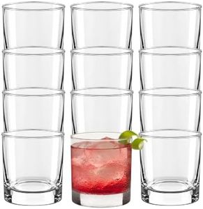 Libbey 917CD Heavy Base Rocks Glasses Set of 12, 11 oz