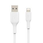 Belkin Apple Certified PVC Lightning to USB-A Charge and Sync Cable, 3.3 Feet / 1 Meters, White