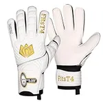 FitsT4 Goalie Goalkeeper Gloves wit
