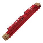 GOONSDS Double Layers Tai Chi Multifunctional Sword Bag Carrying Case Martial Arts Weapons Case Sword,Red