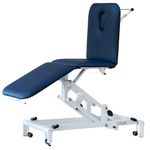 STABIL Komfort Hydraulic Treatment Table | Premium 3-Section Adjustable Medical Couch | Ideal for Physiotherapy, Massage Therapy, Beauty Salon | Perfect for Clinics and Professional Practice