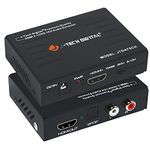 J-Tech Digital ® Premium Quality 1080P HDMI to HDMI + Audio (SPDIF + RCA Stereo) Audio Extractor Converter (Support Apple TV 4 Gen)