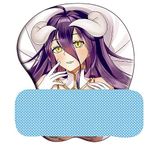 JWZPILLOW 3D Anime Mouse Pad with Wrist Support Cartoon Mousepads Desk Mouse Mat Silicone Gel Pad for Office 2WAY Skin