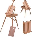 HOMCOM 72.4" Foldable Art Easel, Po