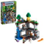 Lego Minecraft The First Adventure 21169 Hands-on Minecraft Playset; Fun Toy Featuring Steve, Alex, a Skeleton, Dyed Cat, Moobloom and Horned Sheep, New 2021 (542 Pieces)