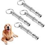 4 Pack Dog Training Whistle, Adjust