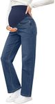 fitglam Women's Maternity Jeans Str