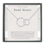 Bonus Sister Necklace for Women Sen