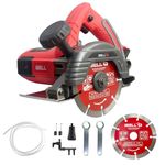 iBELL IBL MC25-60 Heavy-Duty Marble Cutter |1600W|14,000 RPM |125mm Wheel | 38mm Cutting Depth | Large Stable Base Plate for Precision Cutting of Marble, Granite, Tile & Stone- 6 months warranty