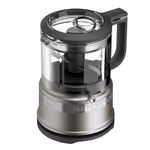 KitchenAid MINI FOOD CHOPPER 830ML - CONTOUR SILVER 5KFC3516BCU