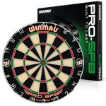 Winmau Pro SFB Bristle Dart Board - Professional Staple Free Bullseye Dartboard | Pro Winmau Dart Board for Home, Tournament or Club | Durable Bristle Dartboards for Darts Enthusiasts