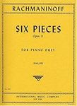 Rachmaninoff Six Pieces Opus II for