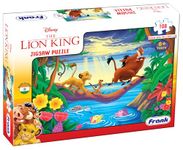 Frank Disney The Lion King Jigsaw Puzzle (108 Pieces) for Kids Above 6+ Years - Fun & Challenging Brain Booster Games - Educational Puzzle for Focus and Memory -11830