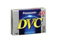 Panasonic Mini DV Digital Video Cassette SP60/LP90 - 5-Pack (AY-DVM60EJ)