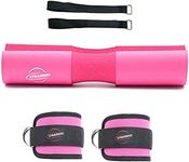 Hip Thrust Pad and Ankle Straps Bar