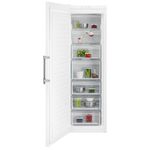 AEG Series 6000 Freestanding Freezer OAG6N281EW, 186 cm, NoFost, Capacity 280L, Frostmatic Fast Freeze Function, Quick-opening Doors, Electronic Control, No Defrosting, Upright Freezer 1860x595x650mm
