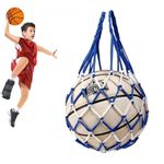 TOPQINFENGYUE Ball Mesh Bag Basketball Net Bag Nylon Mesh Ball Bag Portable Ball Net Sports Ball Net for Football Volleyball Basketball