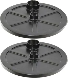 Dgdhf Replacement Lawn Mower Wheels Dust Cover 532115001 Fits Ridgid TROY-BILT ECHO POWERSTROKE WORKFORCE BLACKMAX Lawn Mower Wheels (Set of 2)