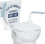 Vive Toilet Safety Rail with Flip-U