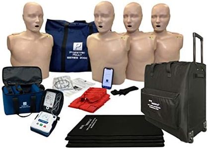 MCR Medical - PRESTAN CPR Training Kit with The Series 2000 CPR Manikins, 4-Pack Adult w. Advanced Feedback, UltraTrainers, Carryall-L, MCR Acc.