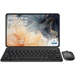 Blackview 12 Inch Android 15 Tablet, 24GB RAM, 2K FHD+ IPS Screen, 9000mAh with Fast Charging, Widevine L1, Dual Band Wi-Fi, Case&Glass Film