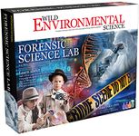 WILD ENVIRONMENTAL SCIENCE Forensic Science Lab - Crime Scene Science Kit - Ages 8+ - Examine Crime Scenes and Learn Real Forensic Biology