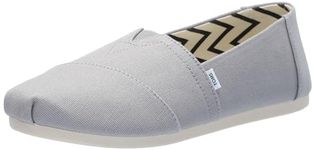 TOMS Recycled Cotton Dark Grey Slip Ons