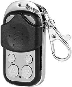 VEVOR Gate Remote Control 4-Button Backup Key Accept Signal Within 100ft for Automatic Opener Hardware Sliding Driveway Security Kit