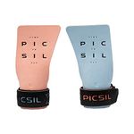 PICSIL Condor Grips for Cross Training, Grips without Holes with Technical Fabric, Greater Protection and Comfort, for Gym, Box, Weightlifting, Prevent Blisters and Tears, Unisex (G, Coral)