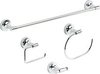 Franklin Brass Voisin 4-Piece -bath Accessory Set, Polished Chrome, bathroom Accessories, VOI64-PC